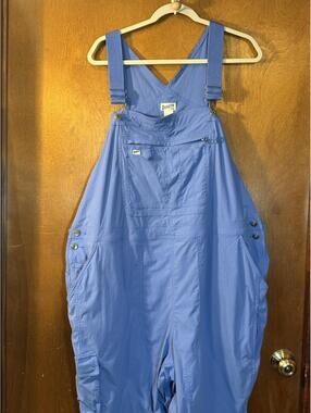 Duluth Blue Overalls 3X x 31  STAINED